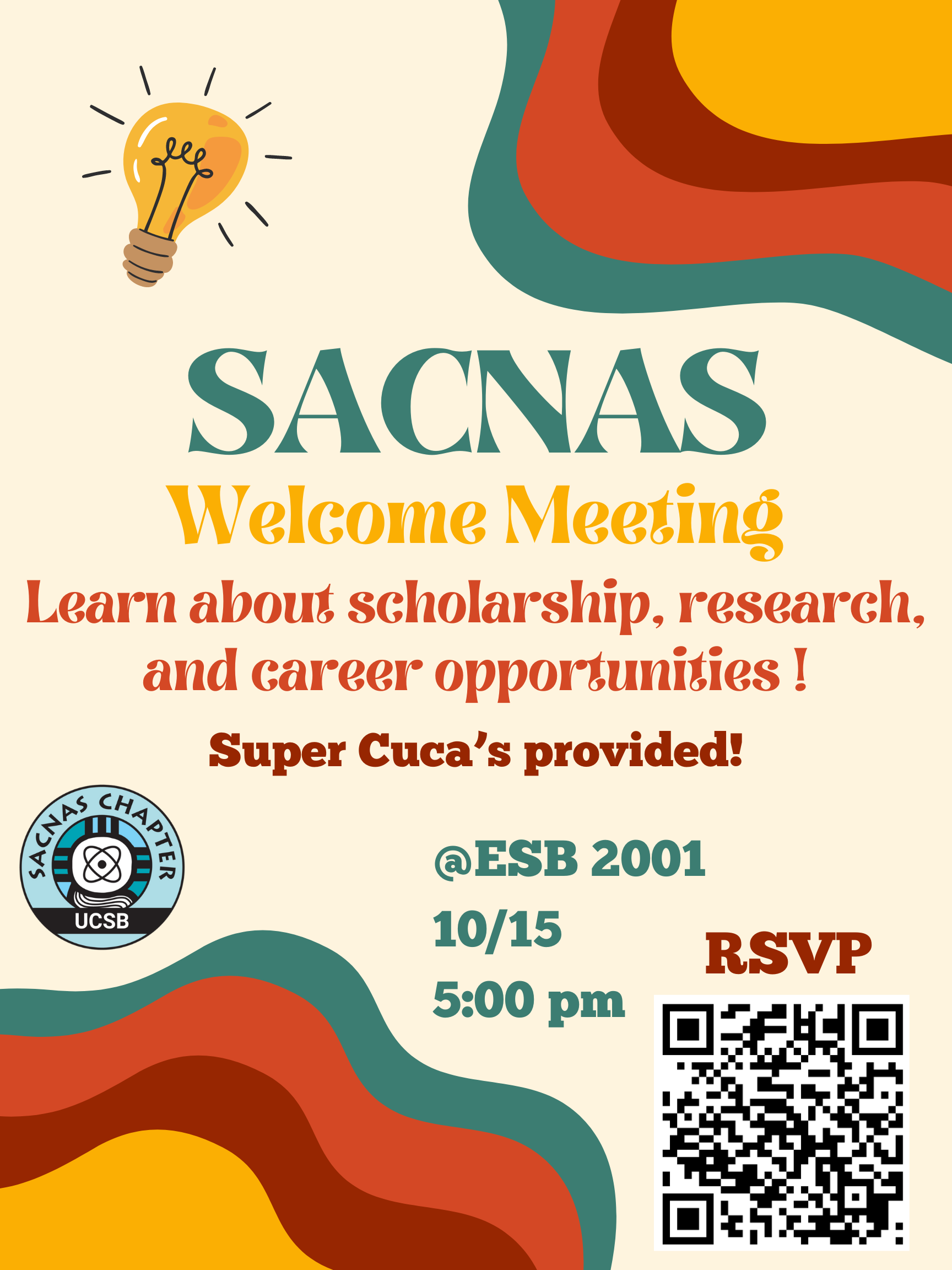 SACNAS Welcome Meeting