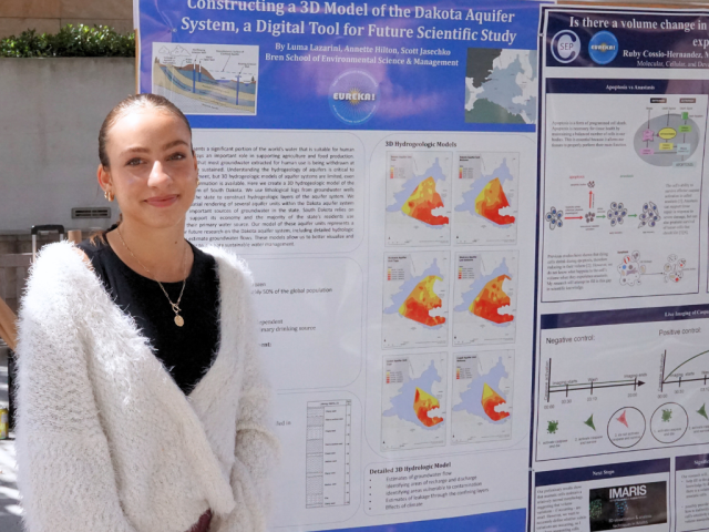EUREKA Scholar Luma Braconi Lazarini at the 2023 Research Colloquium
