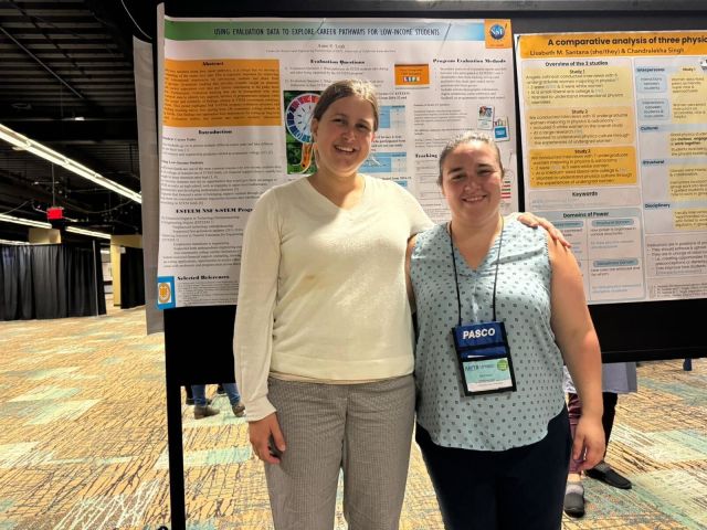 Dr. Anne Leak and Brianna Santangelo